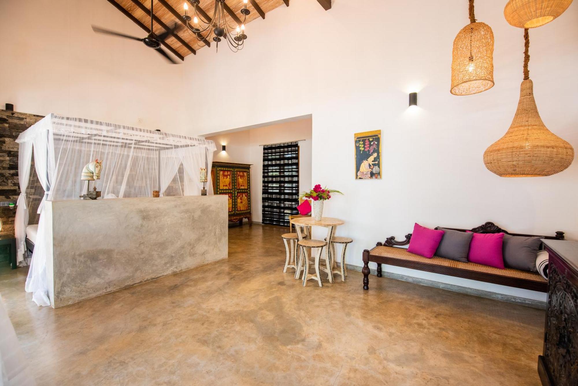 Tropical House - Jungleside Villa Hikkaduwa Zimmer foto