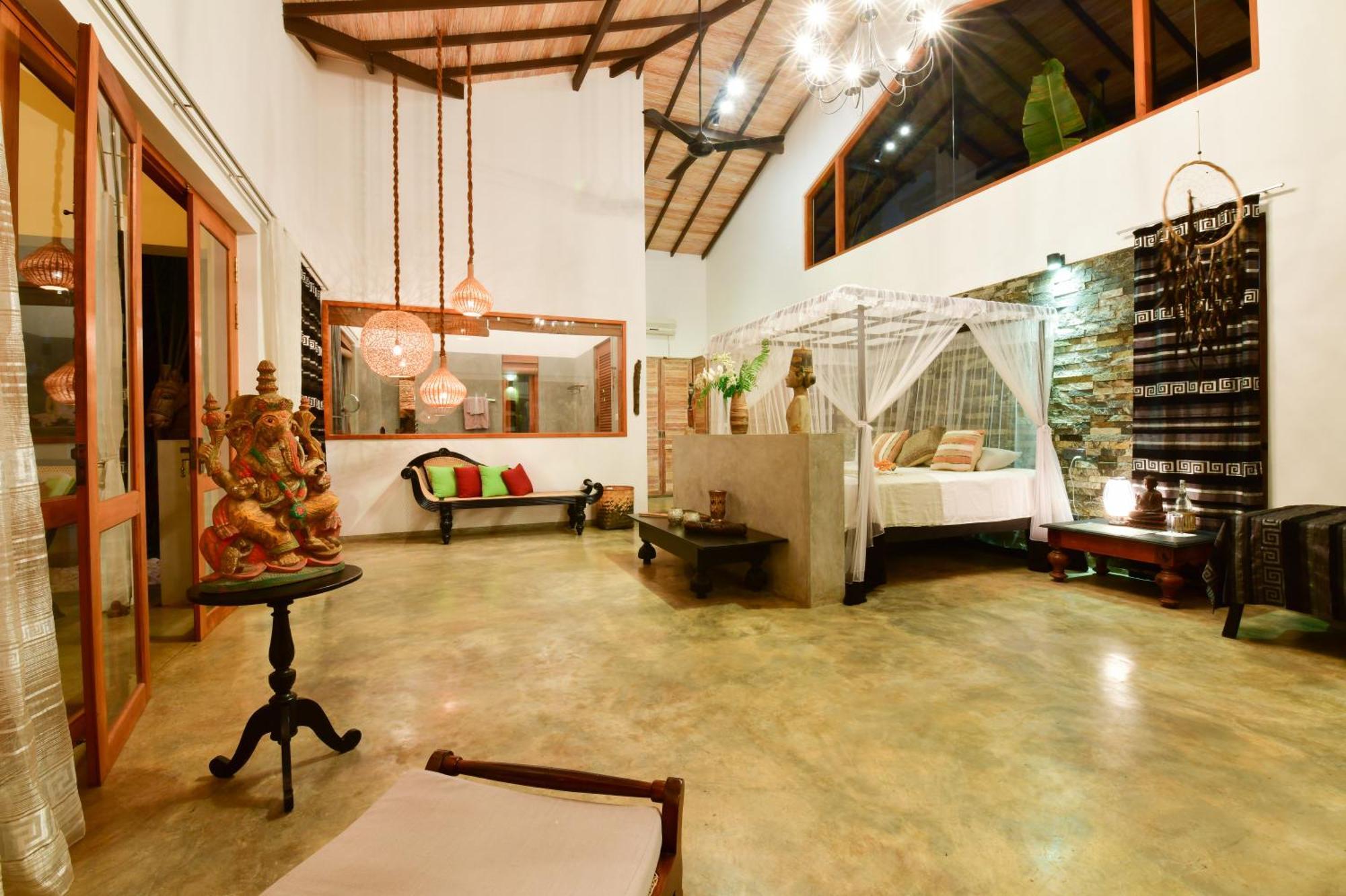 Tropical House - Jungleside Villa Hikkaduwa Zimmer foto
