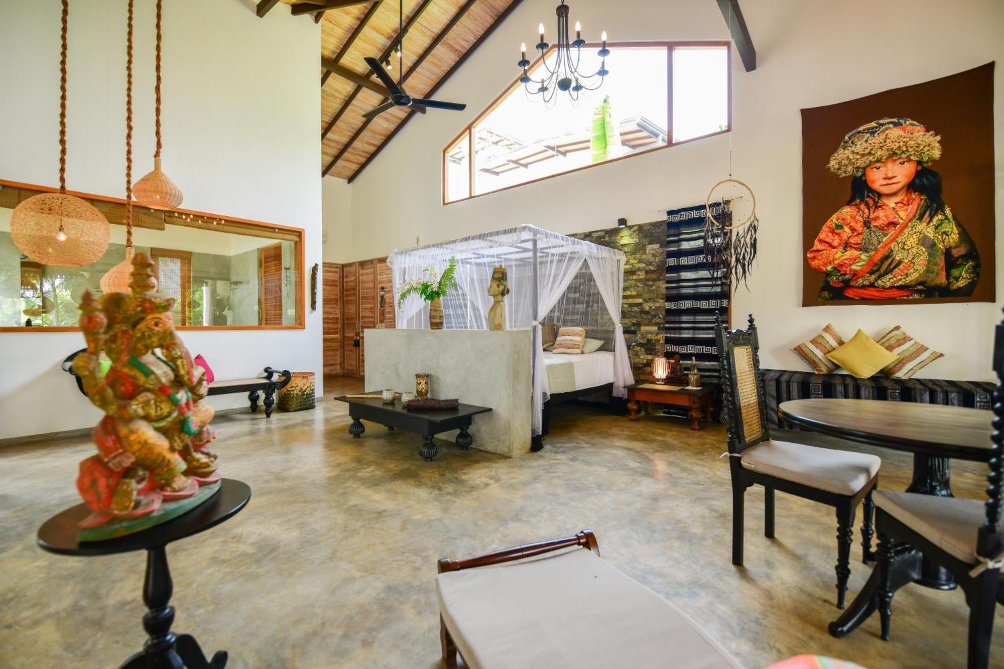 Tropical House - Jungleside Villa Hikkaduwa Zimmer foto