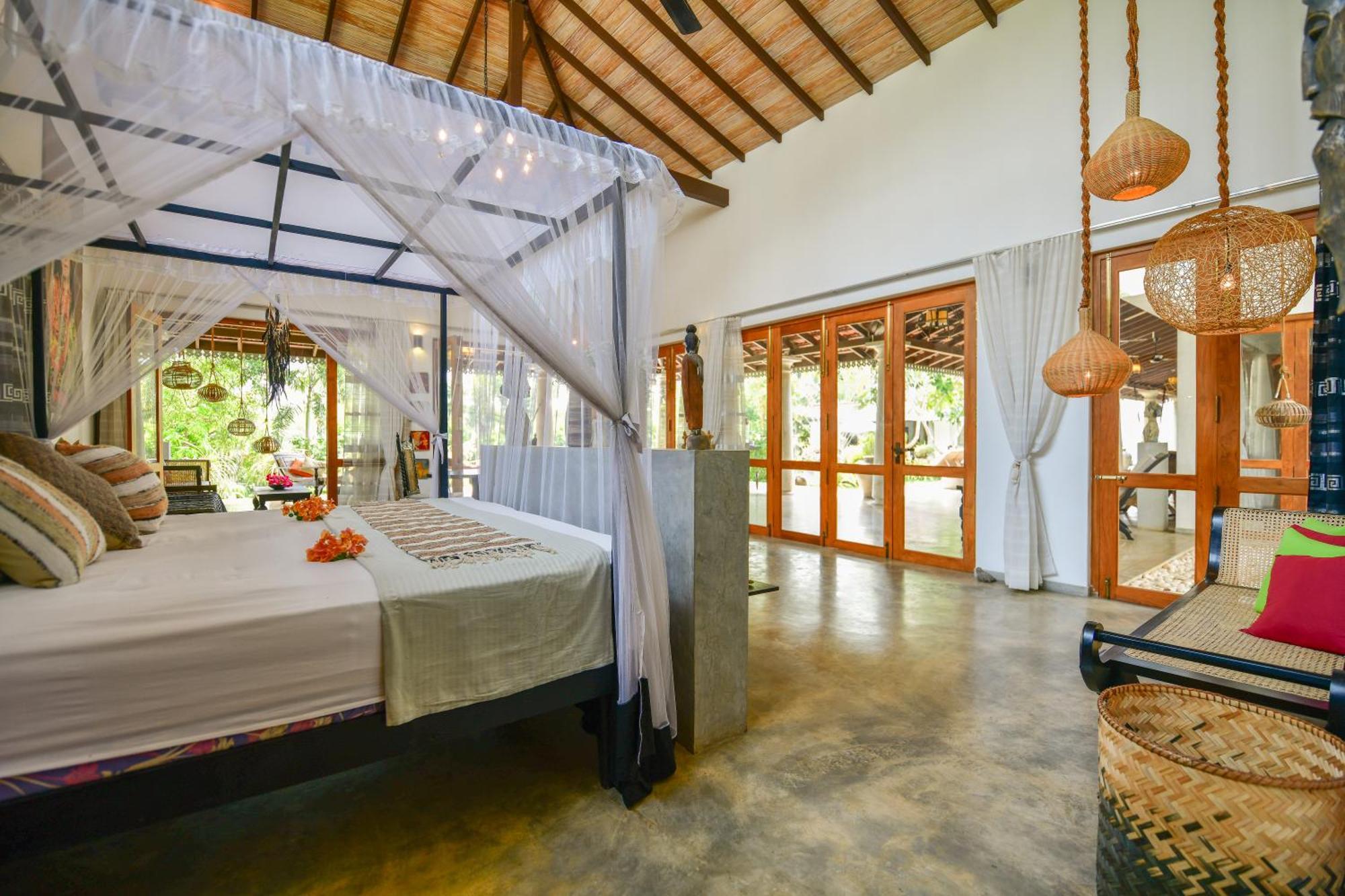 Tropical House - Jungleside Villa Hikkaduwa Zimmer foto